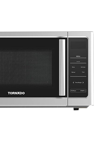 Tornado فرن مايكروويف رقمي سولو سعة 25 لتر مع 10 مستويات طاقة، 850 واط، لوحة ...