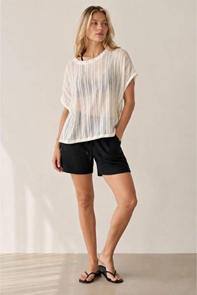ALEXANDERGARDI Open Knit Oversize Blouse