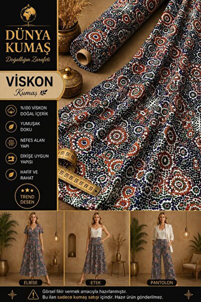 DünyaKumaş Viskon Kumaş