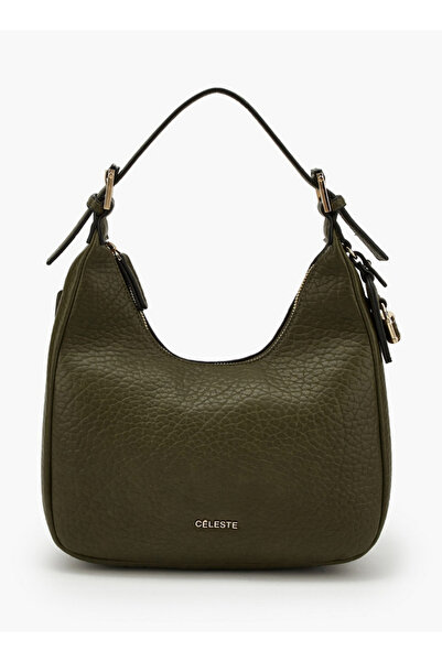 Celeste Textured Shoulder Bag with Adjustable Strap
