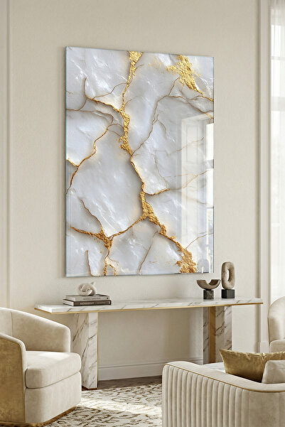 ARTAGE Glass Table Wall Decoration (Unbreakable) - Home Office Decorative Ite...