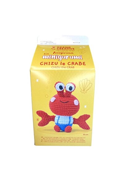 Graine Creative Kit de croșetat – KIZU, crabul