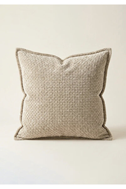 HOMİNG Husă de pernă Pebble Crem 45x45 cm