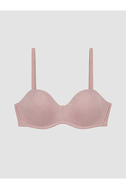 LC Waikiki Lcw Dream Pink Underwire Non-Padded Strapless Bra