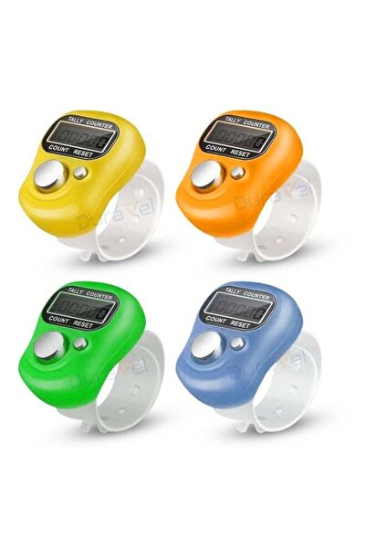 Duravel Electronic Finger Counter,Finger Tasbih, Resettable 5 Digit LCD Elect...