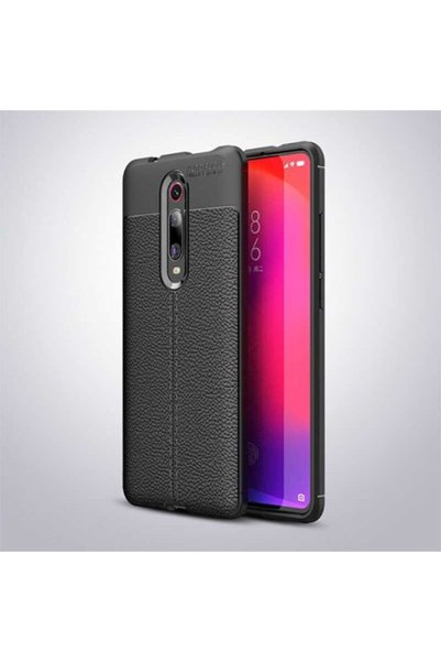 Ummeslem غطاء حماية فائق من السيليكون ذو مظهر جلدي متوافق مع هاتف Xiaomi Mi 9t
