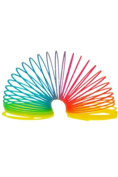 Jokomisiada Set de 10 jucării interactive, Arc elastic curcubeu, diametru de ...