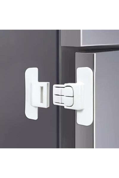 jetfast 4 Pieces Baby Child Protection Lock Cabinet Corner Edge Safety Apparatus