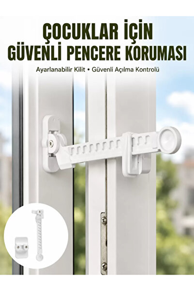 TakÇalıştır قفل تحكم لفتح النوافذ الزجاجية سهل التركيب من الجيل الجديد مكون م...