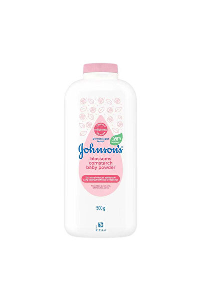 Johnson's مسحوق بيبي بلومز 500 جرام وردي