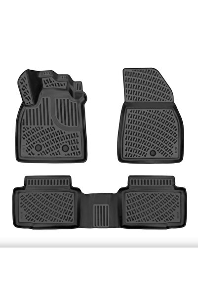 DELUXETUNING Set covorase auto cauciuc Dacia Duster III 2024-> 4x2, G, Myld H...