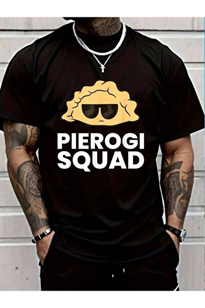 LİNA06 تي شيرت 100% قطن من Squad Poland Pierogi للرجال والنساء، تي شيرت برسوم...
