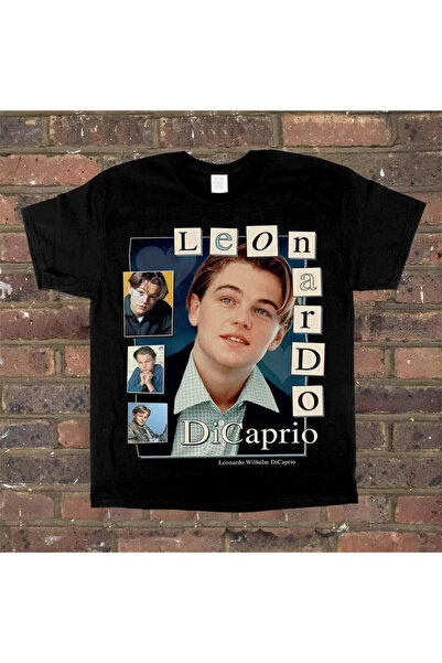 Grafftee Clothing Leo Di Caprio Printed Unisex Oversize T-Shirt