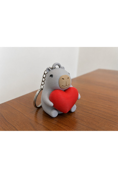 Generic Brand Capybara Keychain – 3D Printed Bag and Key Accessory Charm with...
