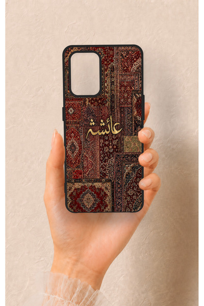 Vip Case Oppo-A74 Uyumlu Vintage Halı Desenli Silikon Kılıf
