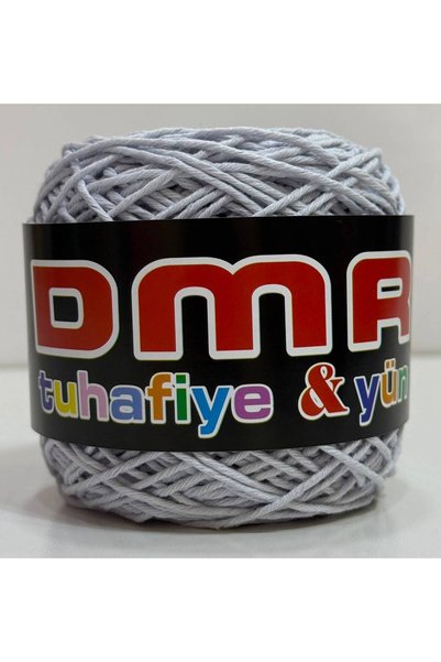 DmrTuhafiye Dmr Natural Cotton - Koton Ip Cotton Knitting Yarn 100Gr - Ice Blue