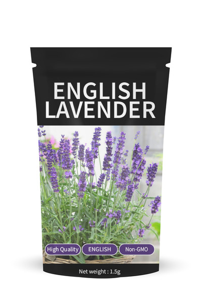 NO BRAND English Lavender Seeds for Planting – Fragrant Purple Flower Seeds f...