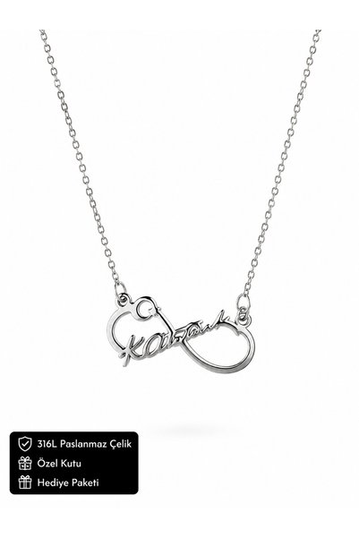 HER ŞEY NOTA www.herseynota.com 316L Stainless Steel Ataturk Signed Infinity ...