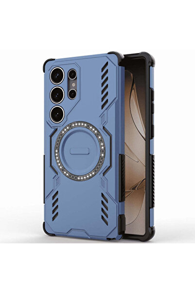 Techsuit Husă pentru iPhone 17 Pro, iPhone 18 Pro, Husă ArmorMag, Albastru
