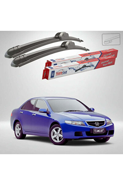 TEAMCAR Wipers Honda Accord Gen VII (CL) Sedan 2003-2008 | Front Set Flat – T...