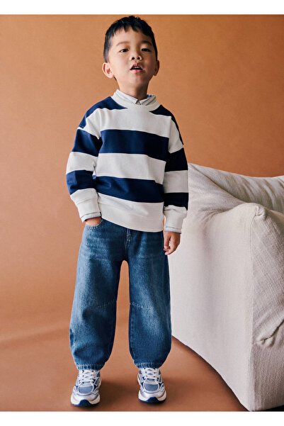 MANGO Baby Orta belli balon jean pantolon