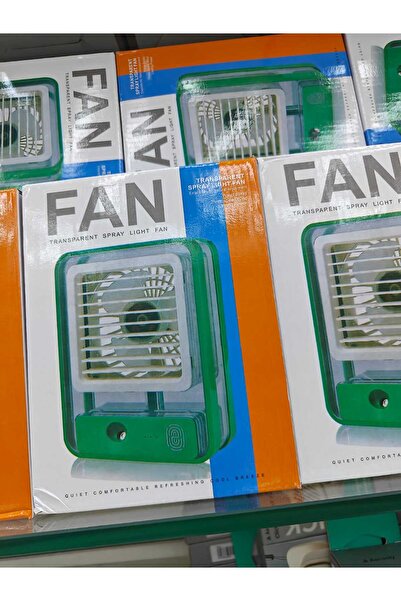 Generic Brand Small Personal Desk Fan with Mist Spray,LED Night Light,Electri...