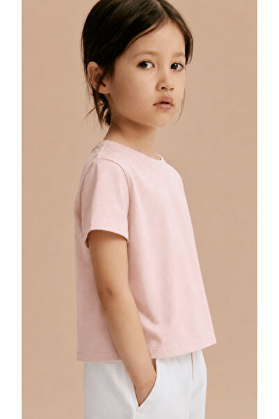Re-clo BLOSSOM TEE، تي شيرت للأطفال من القماش العضوي بأكمام قصيرة للجنسين