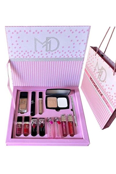 MAYDREAM صندوق متكامل للمكياج، كل ما تحتاجه في علبة واحدة سهلة الاستخدام