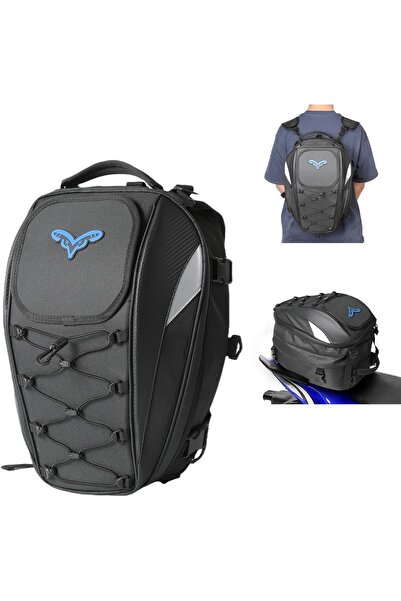 zola 2 in 1 motorcycle Backpack , 45L, helmet compartment, cover, Oxford 1680...