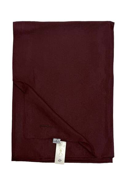 HAREM SCARF Brisa Vual Shawl - Dark Cranberry