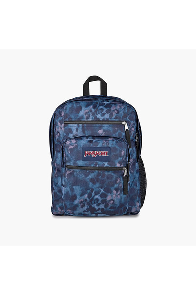 Jansport حقيبة ظهر مطبوعة مع جيب للابتوب - 34 لتر