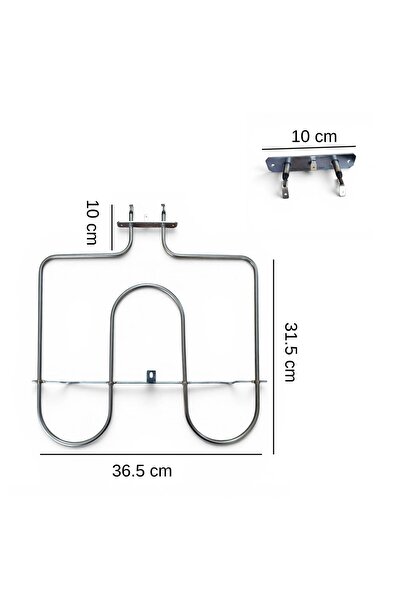 inox rezistans Lanova Ankastre Fırın Üst Rezistansı 230 Volt 900 Watt