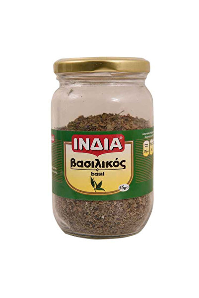 india ΙΝΔΙΑ ΒΑΣΙΛΙΚΟΣ 55gr. - (ΓΥΑΛΙΝΟ ΒΑΖΟ)