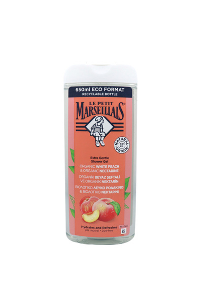OEM LE PETIT MARSEILLAIS ΑΦΡΟΛΟΥΤΡΟ 650ml - (ΡΟΔΑΚΙΝΟ ΚΑΙ ΝΕΚΤΑΡΙΝΙ)
