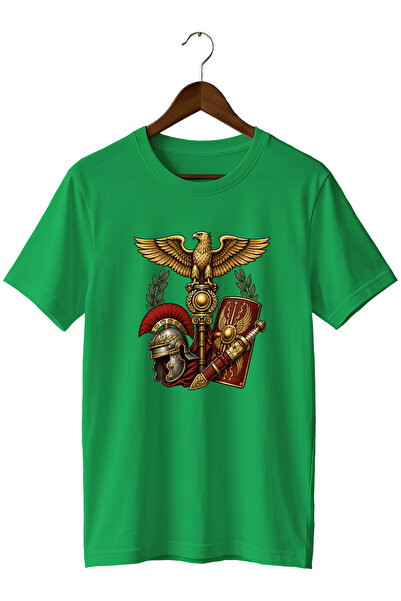 The Baski Μπλουζάκι Unisex με στάμπα της Ρωμαϊκής Αυτοκρατορίας με Κάλυμμα Κε...