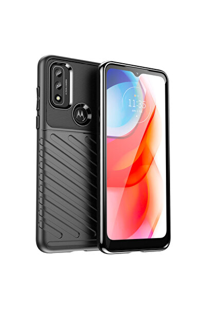 Thunder Husă protecție pentru Motorola Moto G Play 2022, neagră