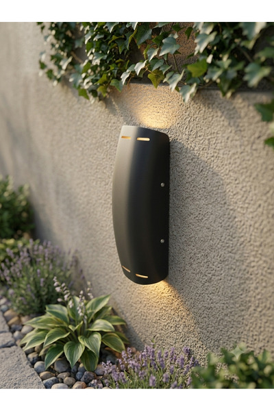 ACK Sirius Aluminum Wall Sconce - 2X3.5W 3000K Black (Ag40-01002)
