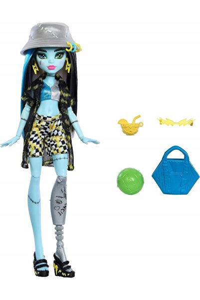 MONSTER HIGH LALKA FRANKIE STEIN INSULA SCARE-ADISE CU ACCESORII DE PLAJĂ