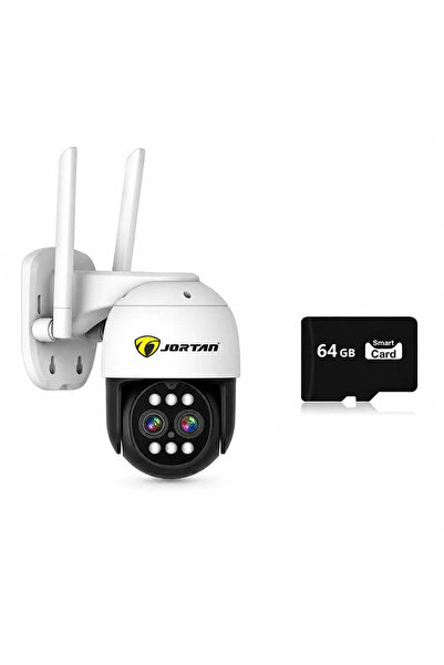 Jortan Безжична IP камера JT-3XM 6MP – LAN/Безжична, 355 °   Въртене, 64GB ка...