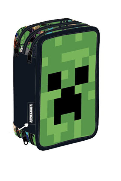 MINECRAFT Makes a pencil case loaded with 3 layers