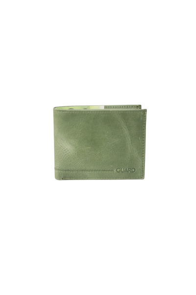 Çıkrık Guard Green Tiguan Crazy Leather Men's Wallet