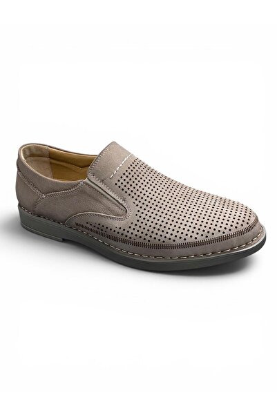 Desimod Genuine Nubuck Leather Perforated Summer Full Orthopedic Soft Sole Co...