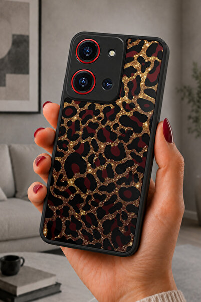 Reeder S19 Max Pro S 108MP / ZOOM Uyumlu Vahşi Desenli Kamera Korumalı Darbel...