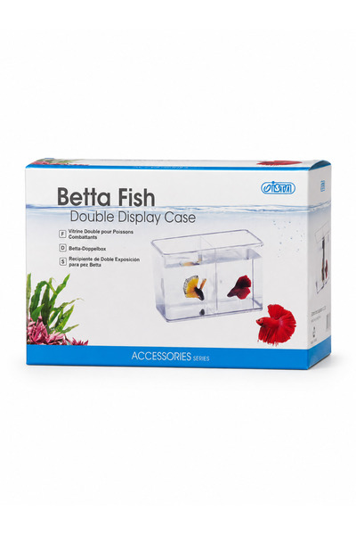Ista Betta Fish Double Display Case – Çift Bölmeli Betta Kabı