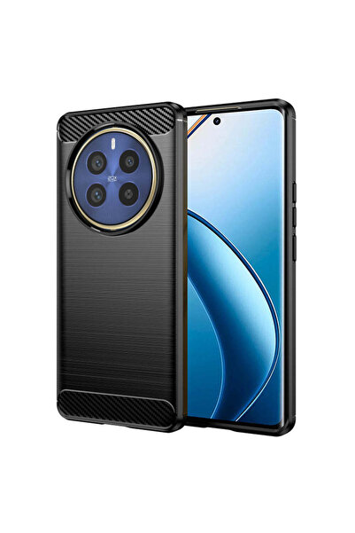 Techsuit Husă pentru Realme 12 Pro, Silicon Carbon, albastru - negru