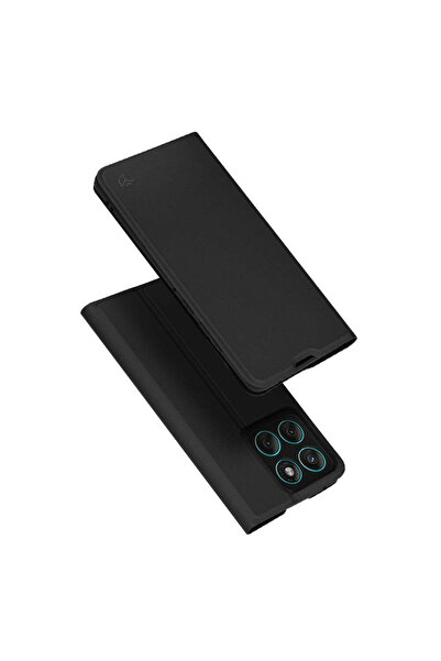 Techsuit Husă pentru Motorola Edge 60 Fusion, Magskin Book, negru - negru