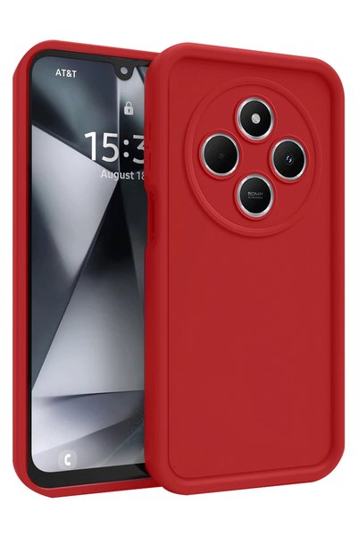 New Face Aconcept Redmi 14C Case Viera Silicone (83419) - Red