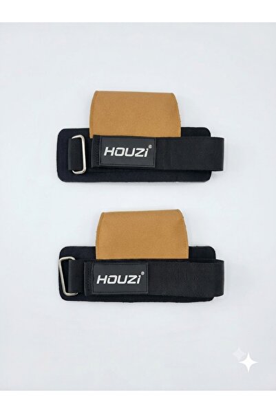 Houzi adjustable wrist support wraps, with adjustable hook and loop closure.