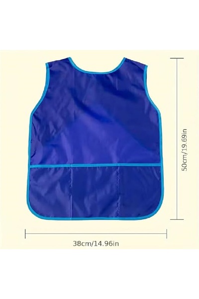 Home Smart Apron for Kids Water proof and rust proof Apron, standard size with 3 long pockets.
