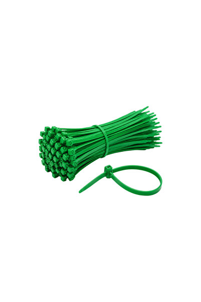 Gwest Alegron Yeşil Plastik Kelepçe 3,6 x 250 mm 100 Adet